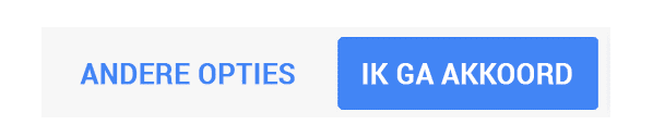 Website buttons - knoppen met Google zekerheid