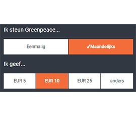 anchoring voorbeeld greenpeace