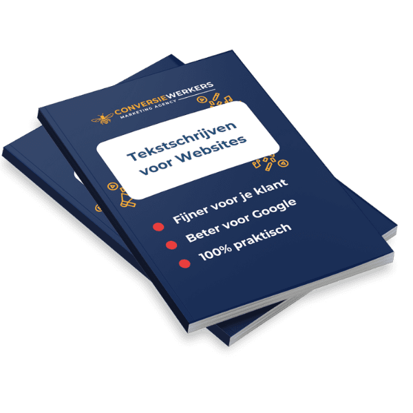 Mockup Tekstschrijven voor Websites Conversiewerkers