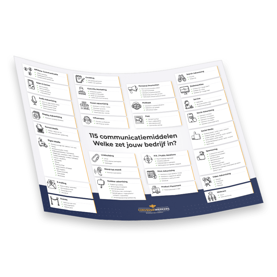 mockup communicatieposter